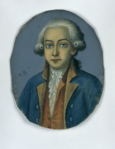 Anastasius Ludwig Mencken, c.1780 door German School